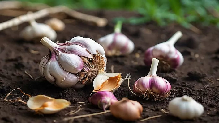 Planting Garlic—From a Clove